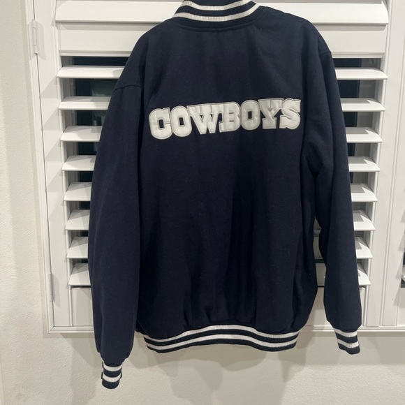 NFL Black Jacket with Silver Accents - Picture 5 of 6